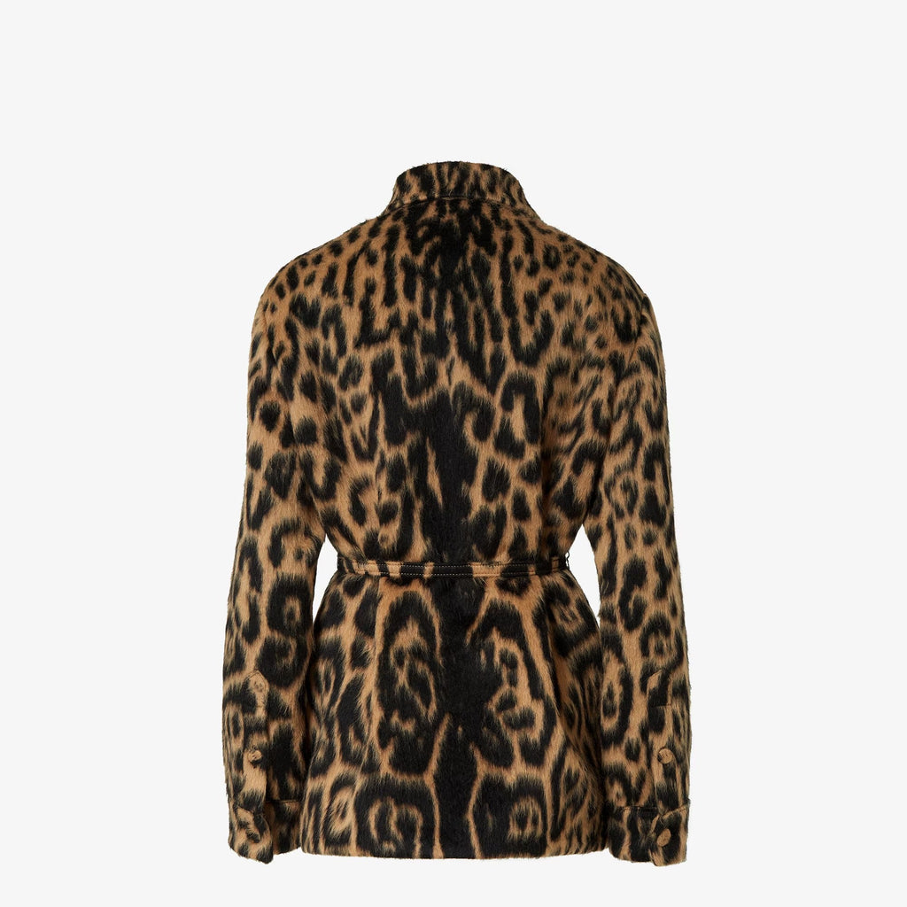 Fendi Wool Belted Jacket