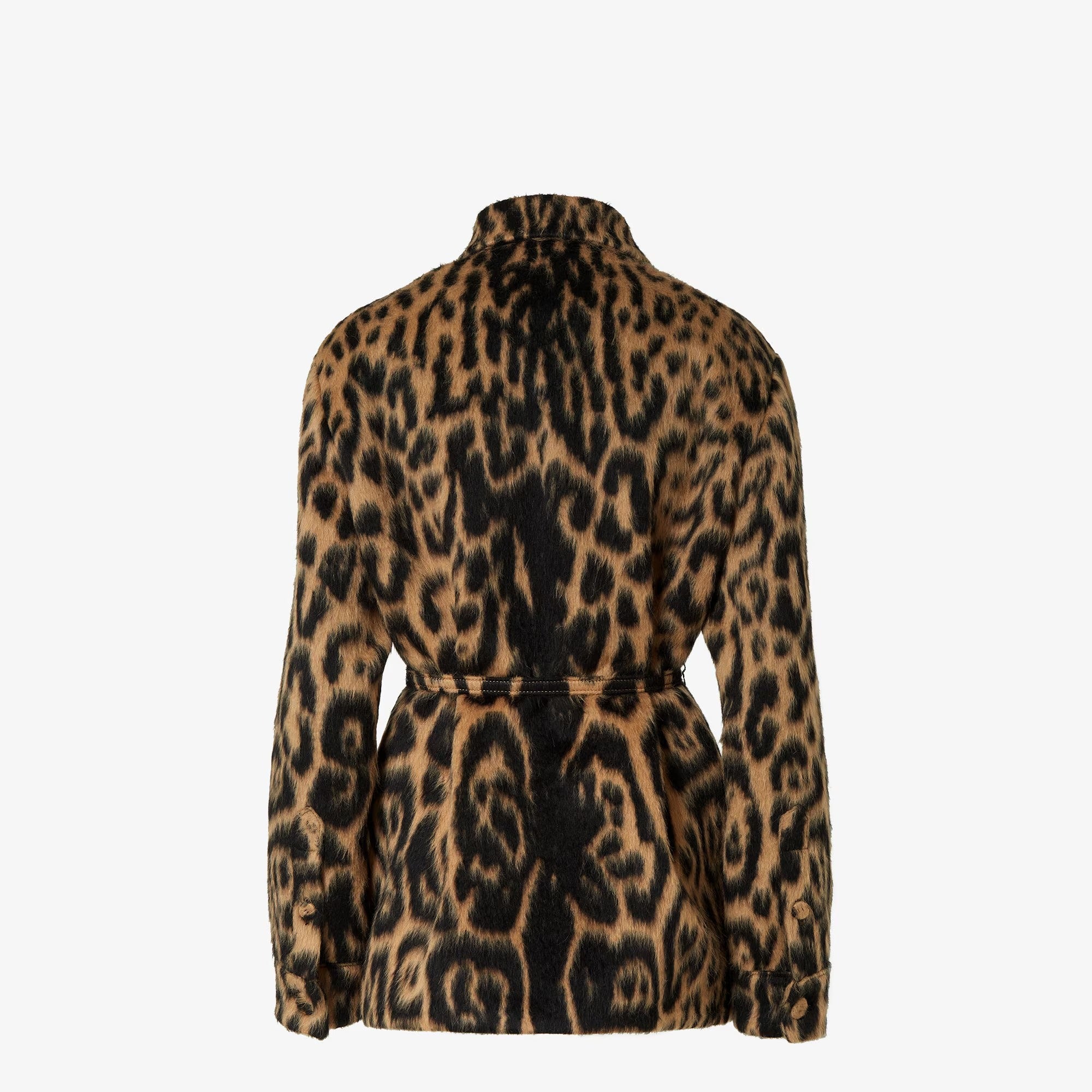 Fendi Wool Belted Jacket