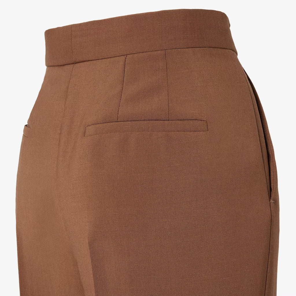 Fendi Pants In Mohair And Wool