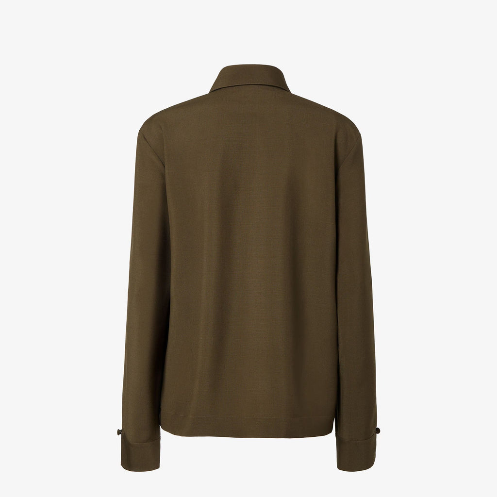 Fendi Shirt In Wool And Mohair