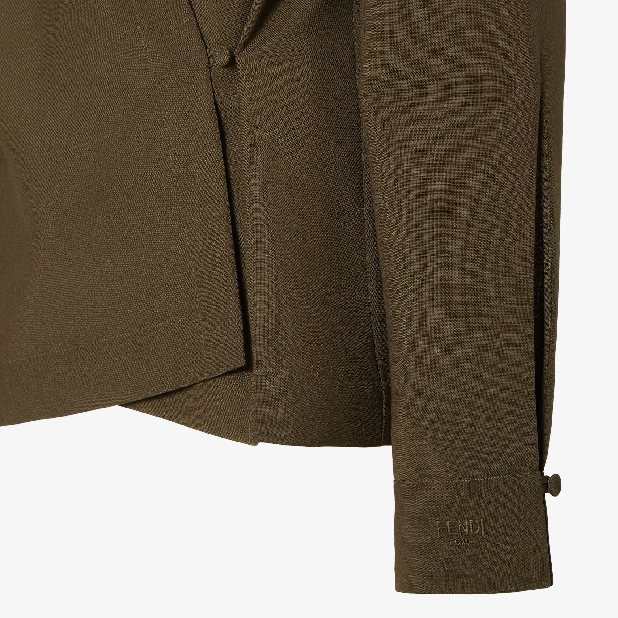 Fendi Shirt In Wool And Mohair