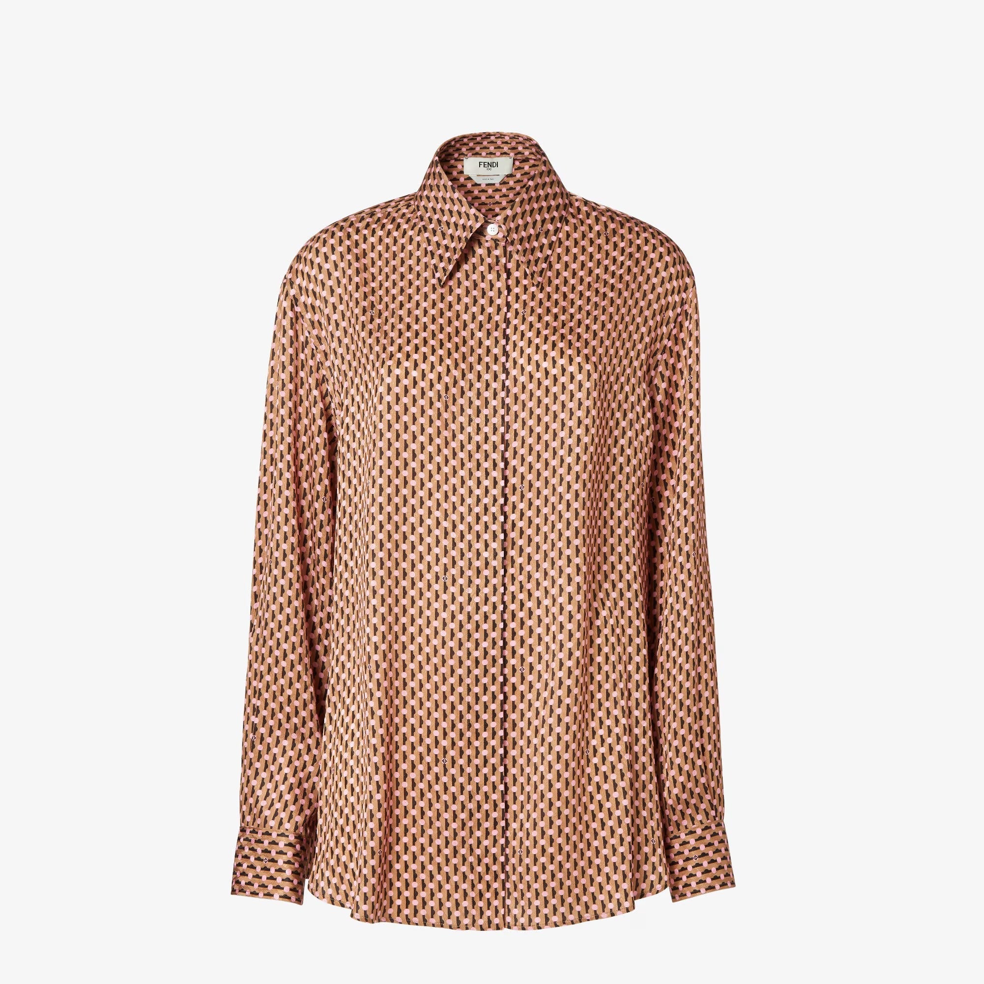 Fendi "fendi Dots" Silk Shirt