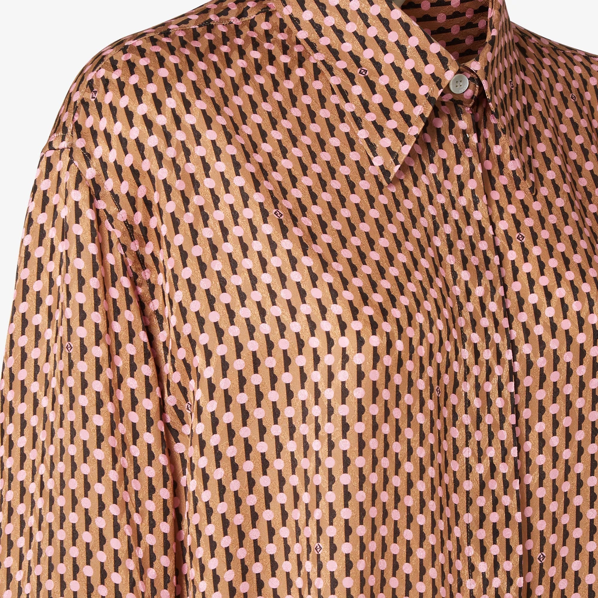 Fendi "fendi Dots" Silk Shirt
