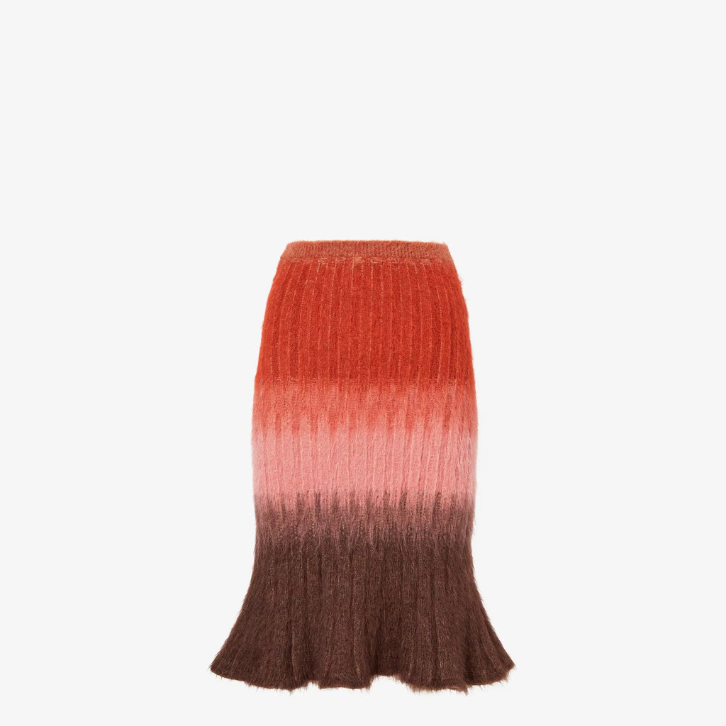 Fendi Mohair Wool Skirt