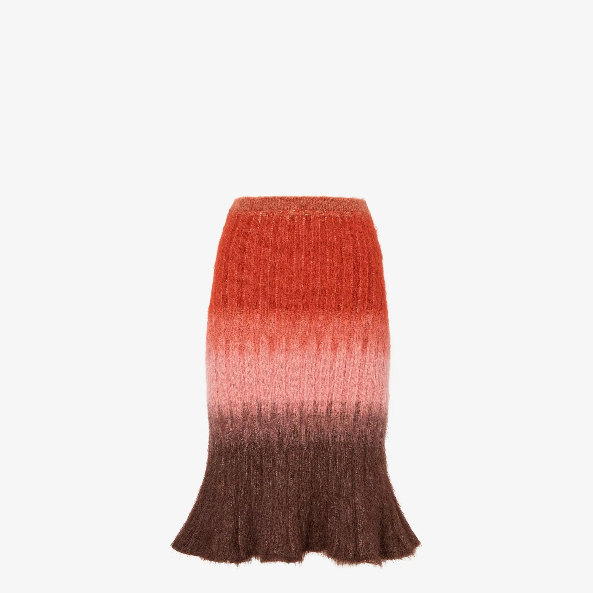 Fendi Mohair Wool Skirt