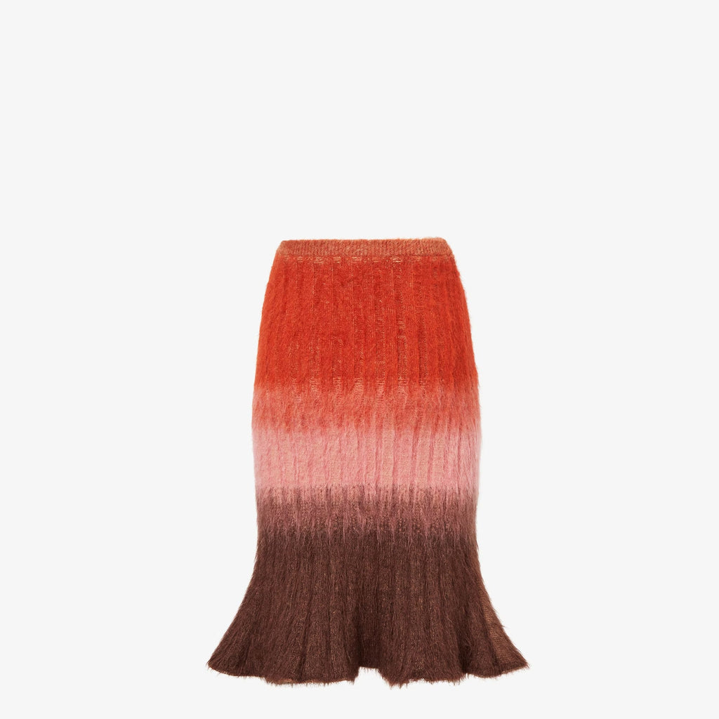 Fendi Mohair Wool Skirt