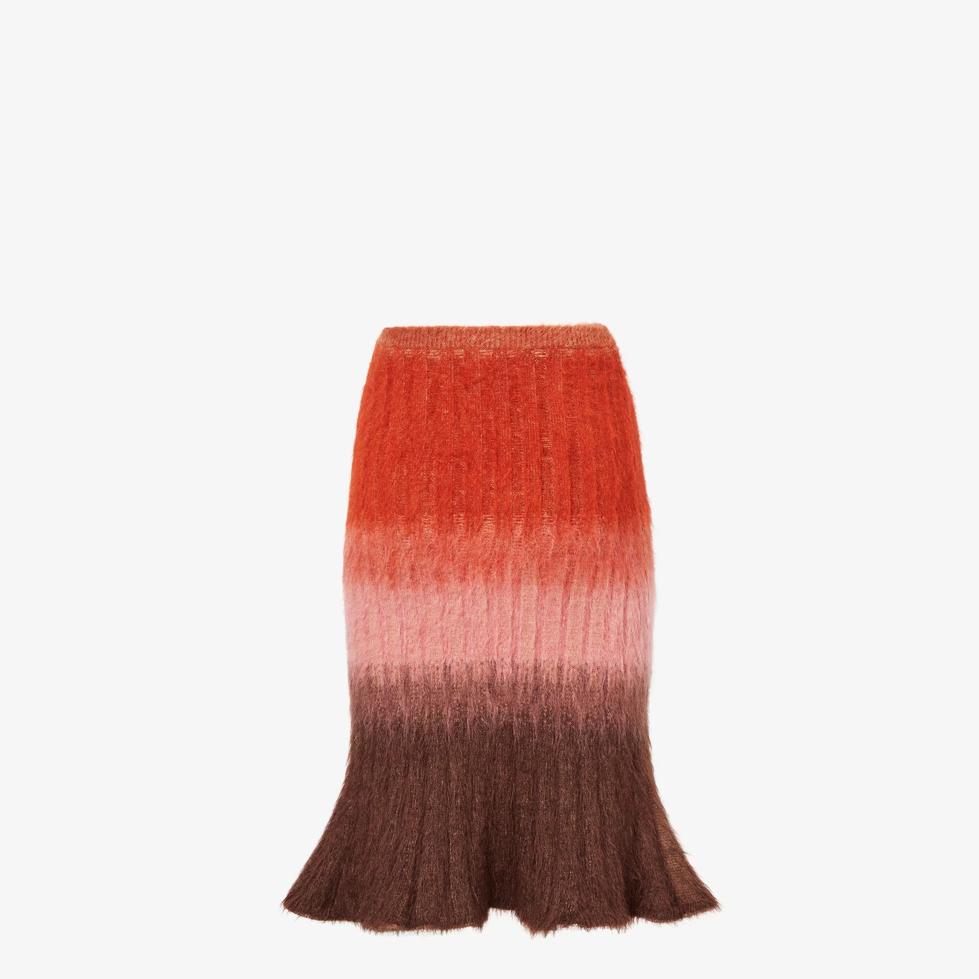 Fendi Mohair Wool Skirt