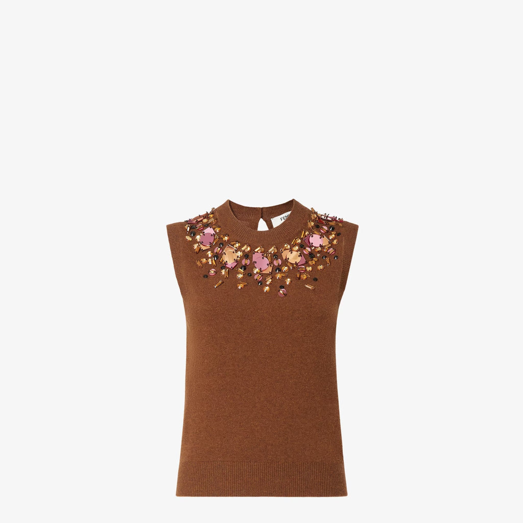 Fendi Wool And Cashmere Gilet