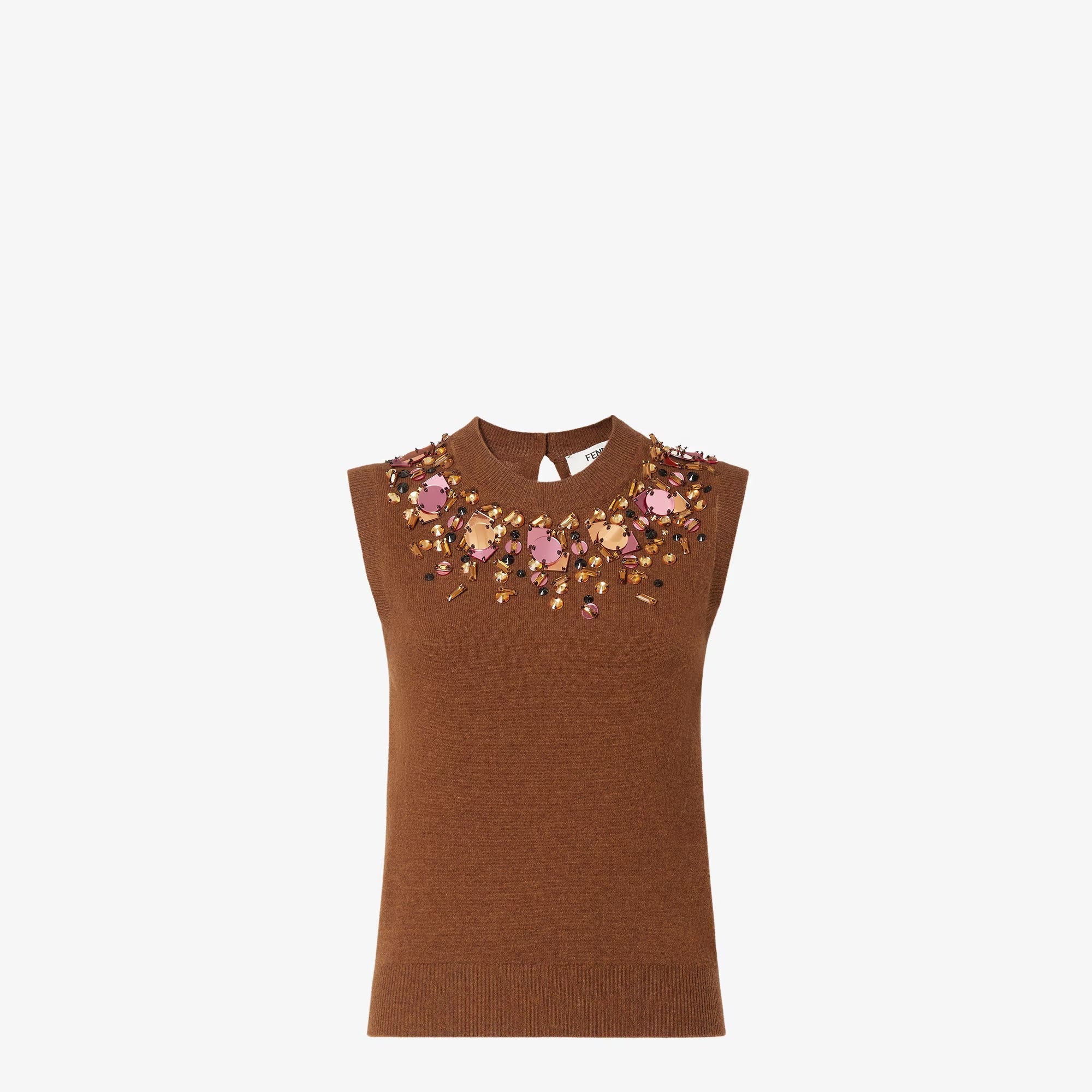 Fendi Wool And Cashmere Gilet