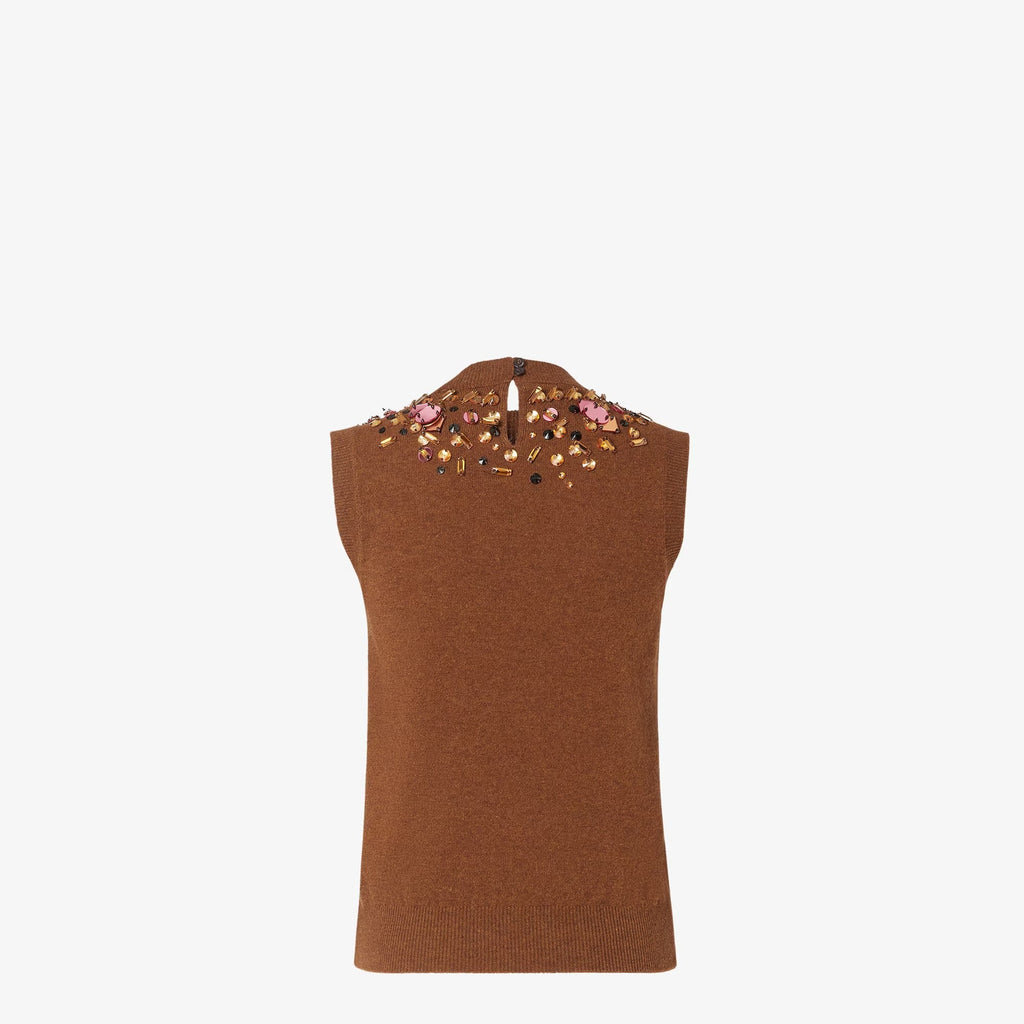 Fendi Wool And Cashmere Gilet