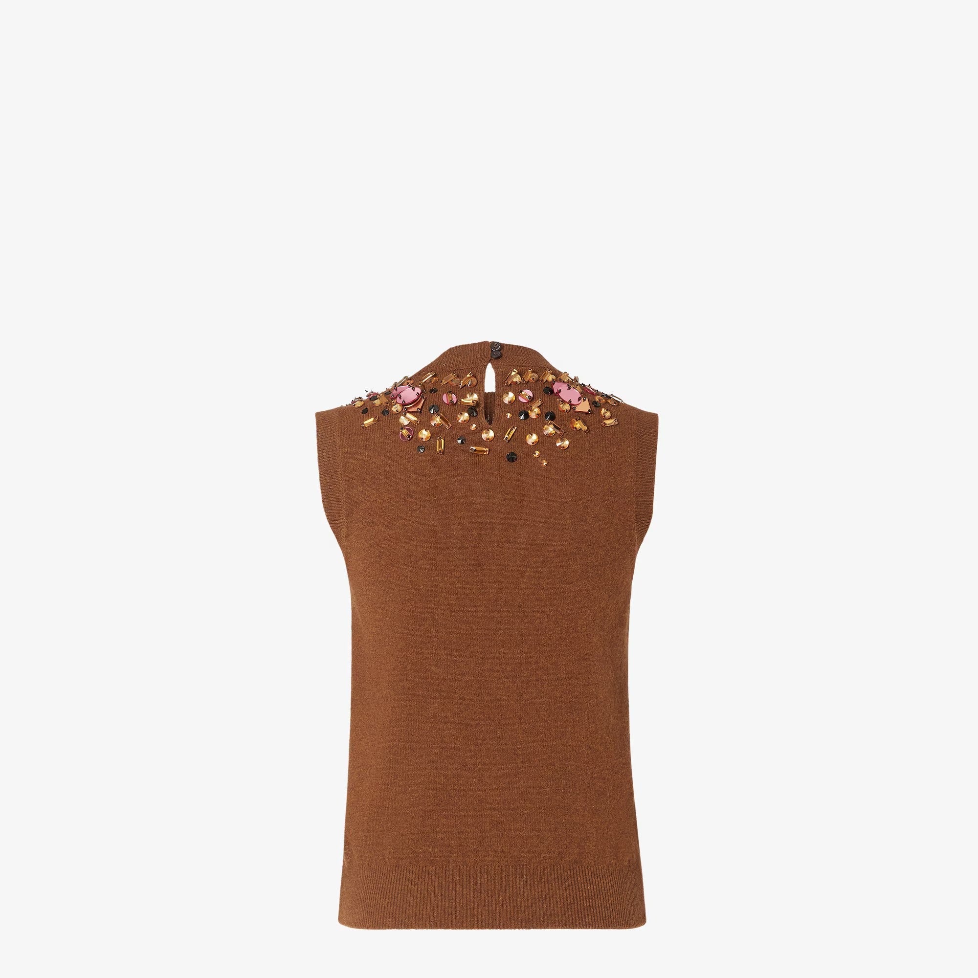 Fendi Wool And Cashmere Gilet