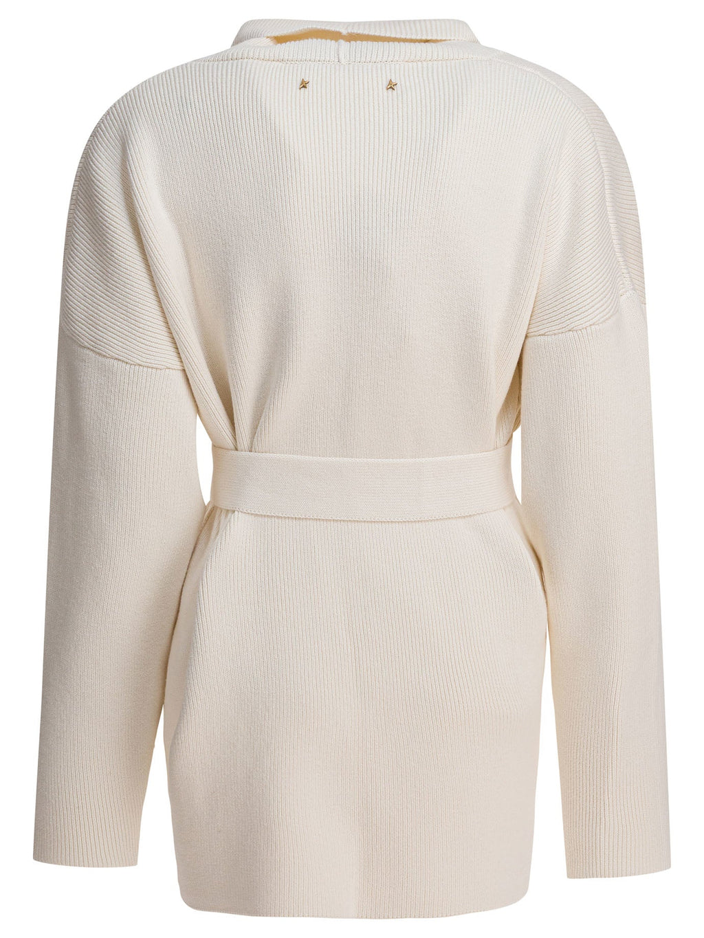 Golden Goose Cardigan With Floral Embroidery