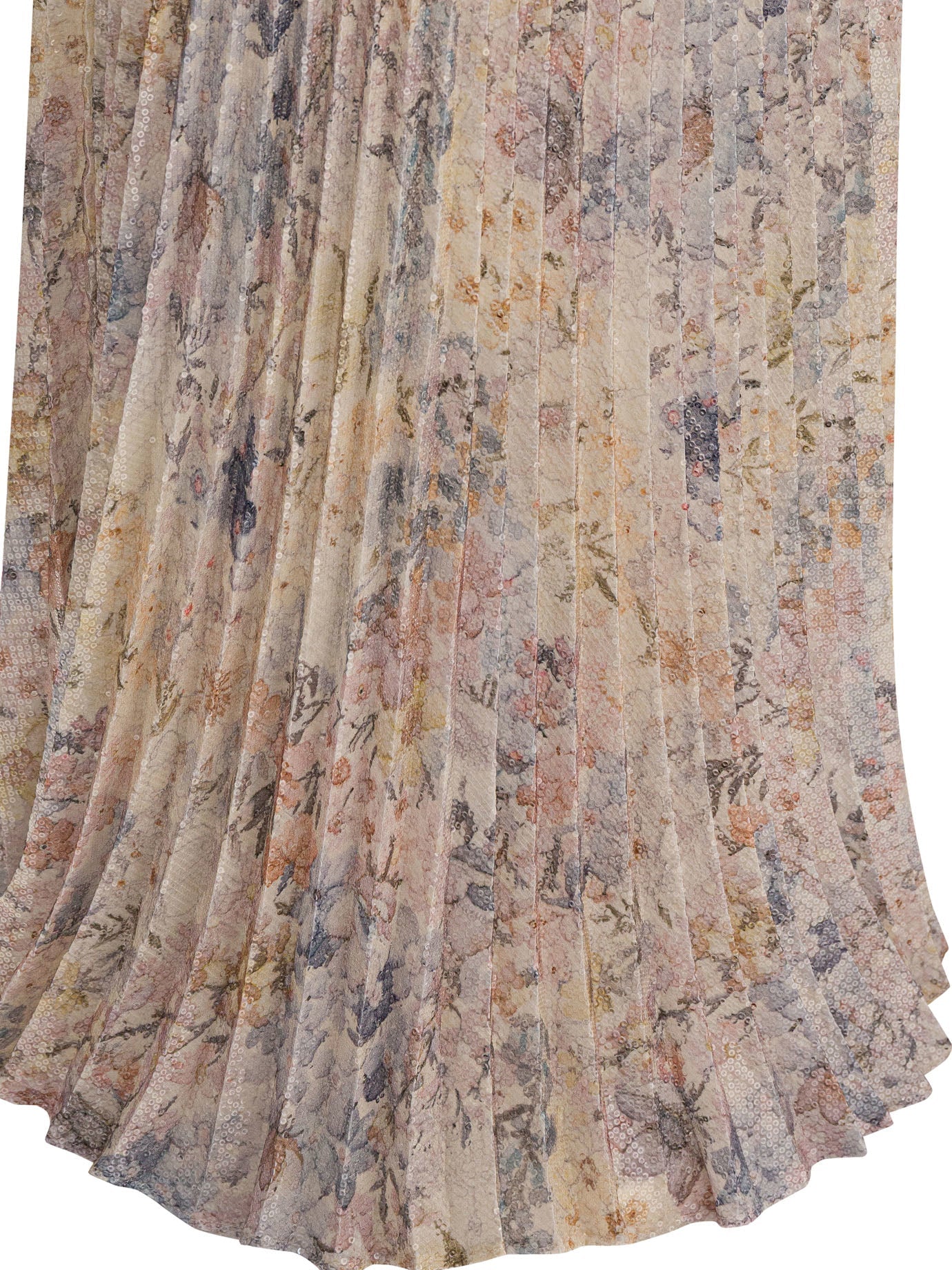 Golden Goose Long Pleated Skirt