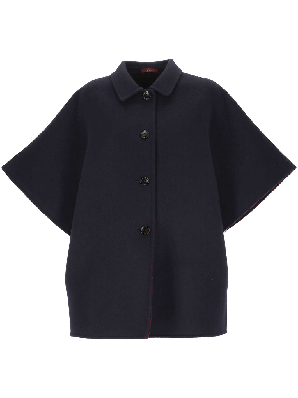 Gucci Short Sleeves Caban Jacket In Wool