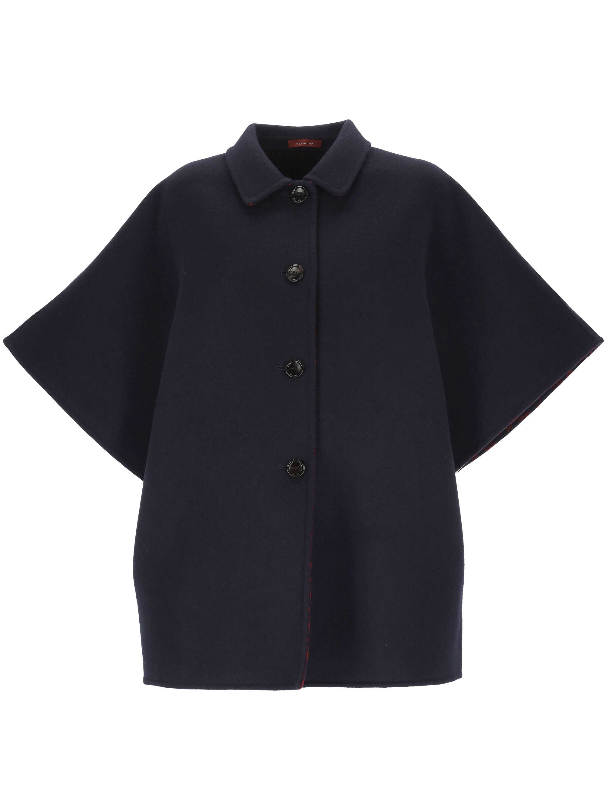 Gucci Short Sleeves Caban Jacket In Wool