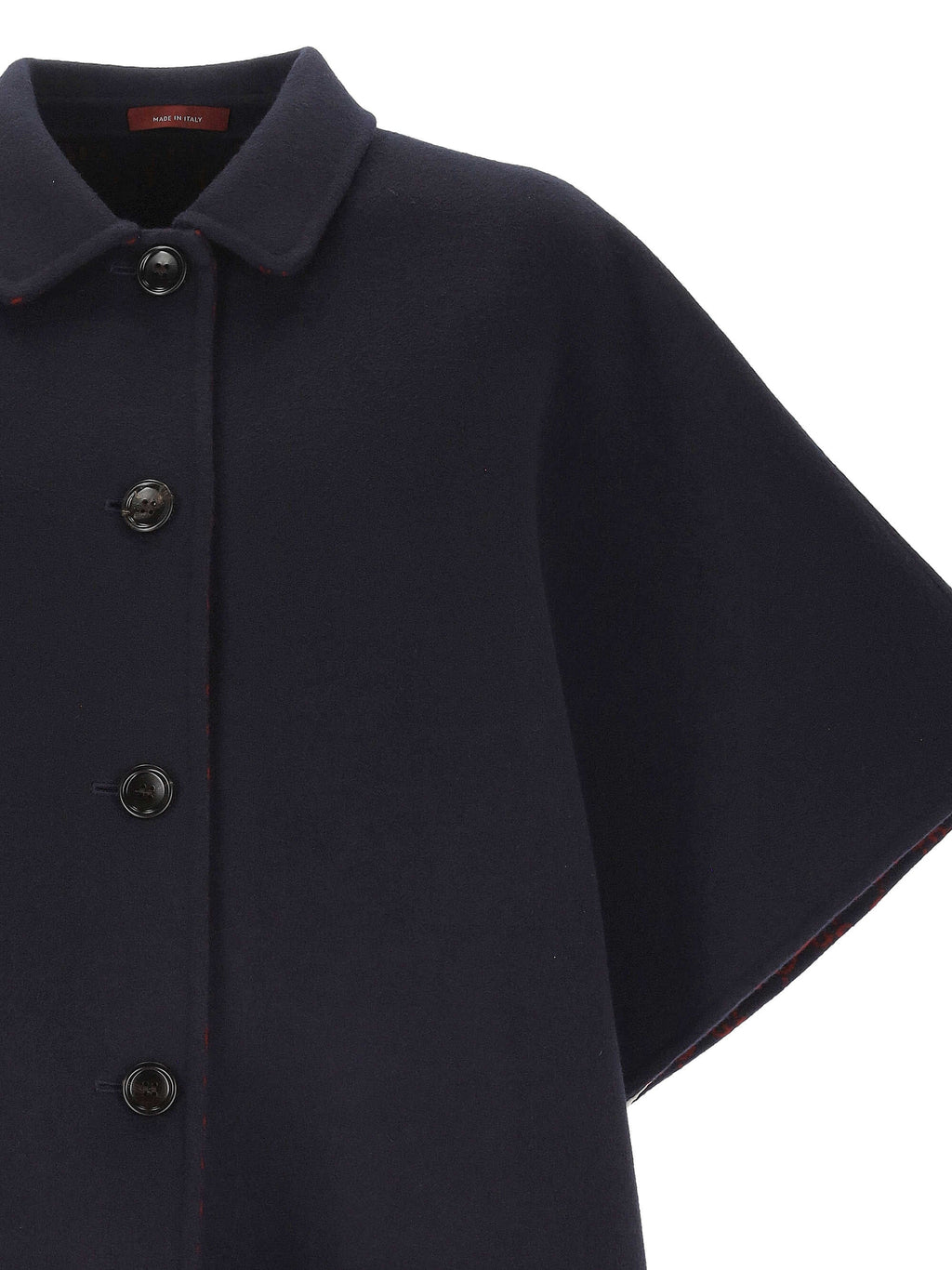 Gucci Short Sleeves Caban Jacket In Wool