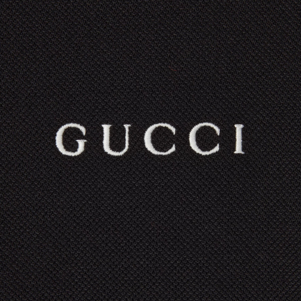 Gucci Polo In Piquet Cotton With Logo