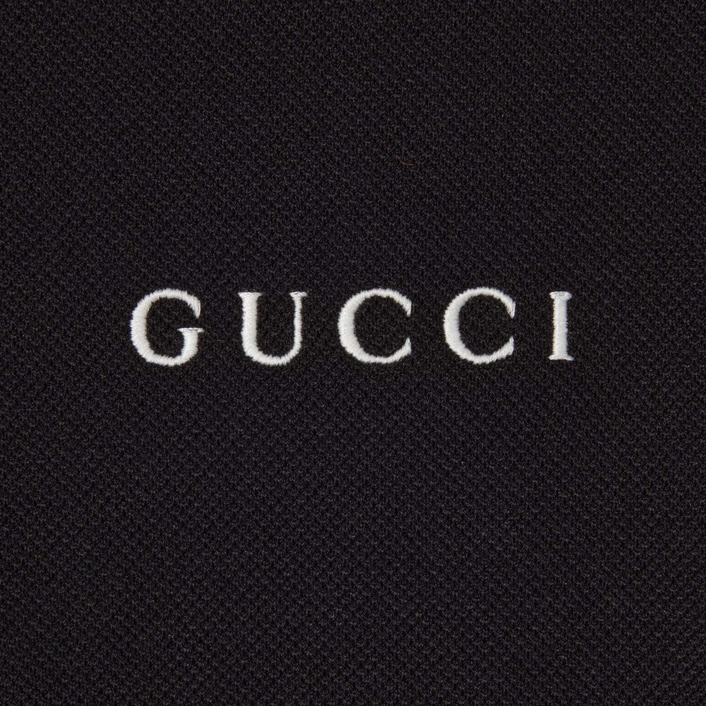 Gucci Polo In Piquet Cotton With Logo