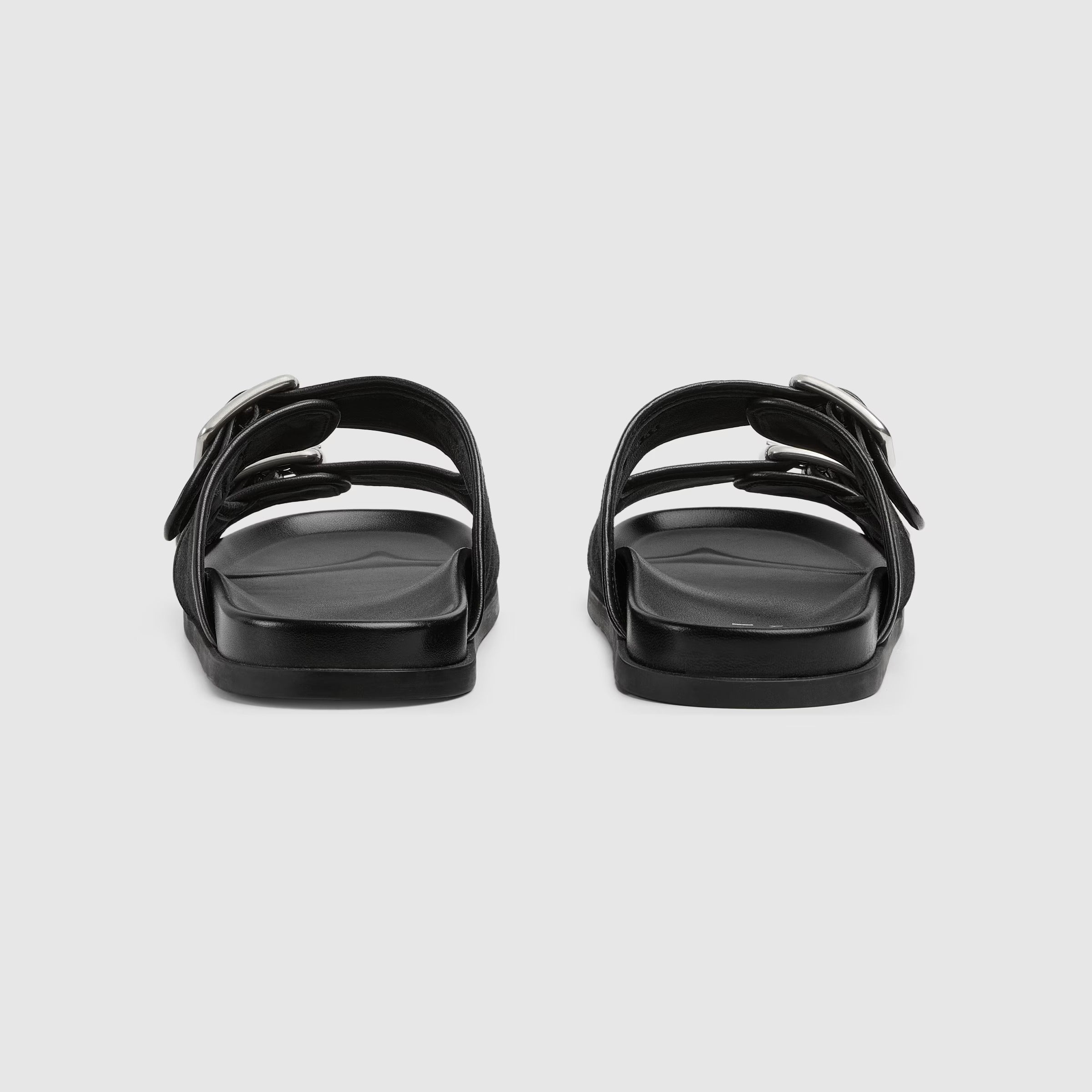Gucci Slide Sandals With Buckles