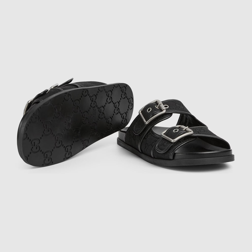 Gucci Slide Sandals With Buckles