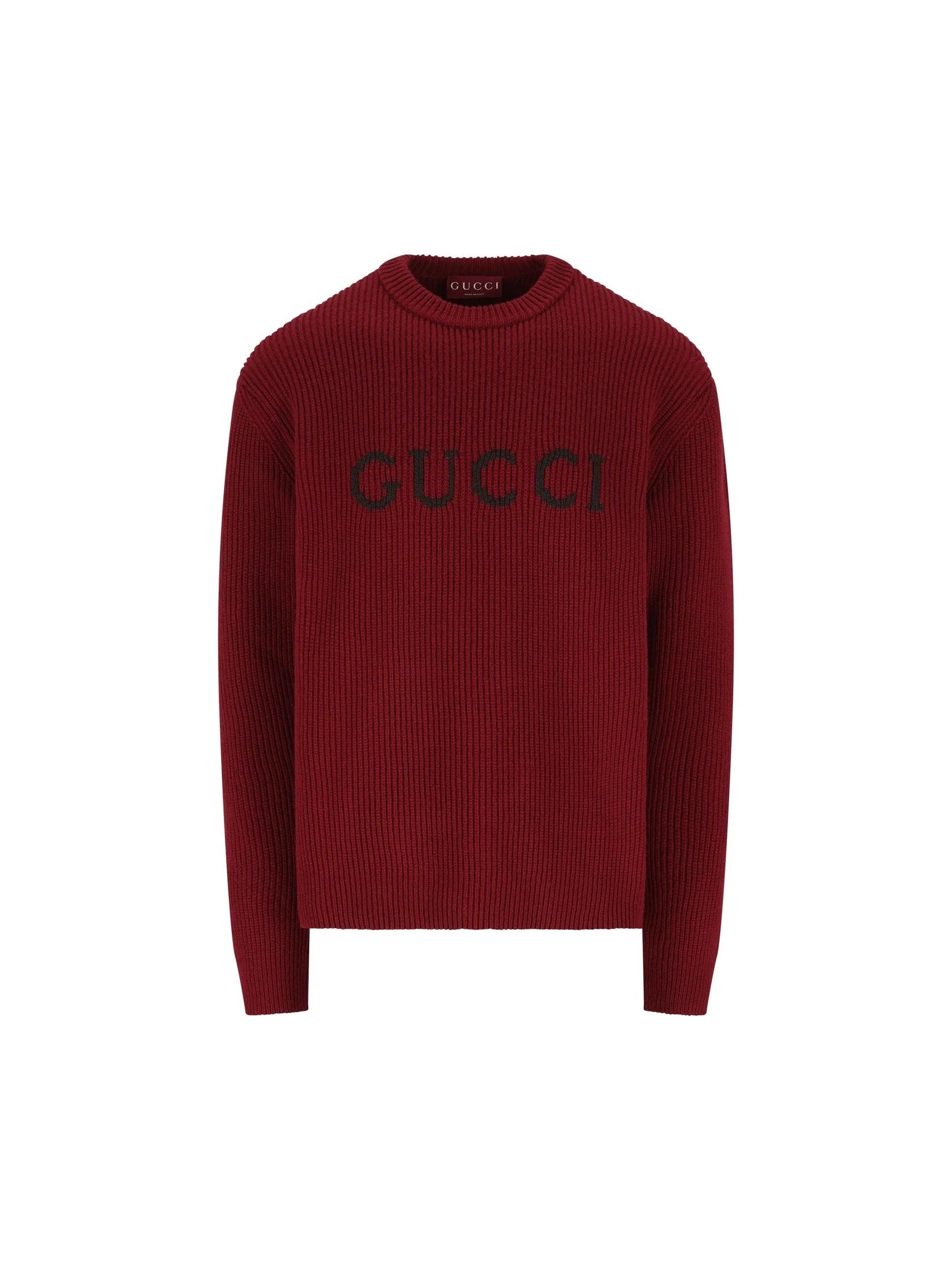Gucci Cashmere And Wool Crewneck Sweater