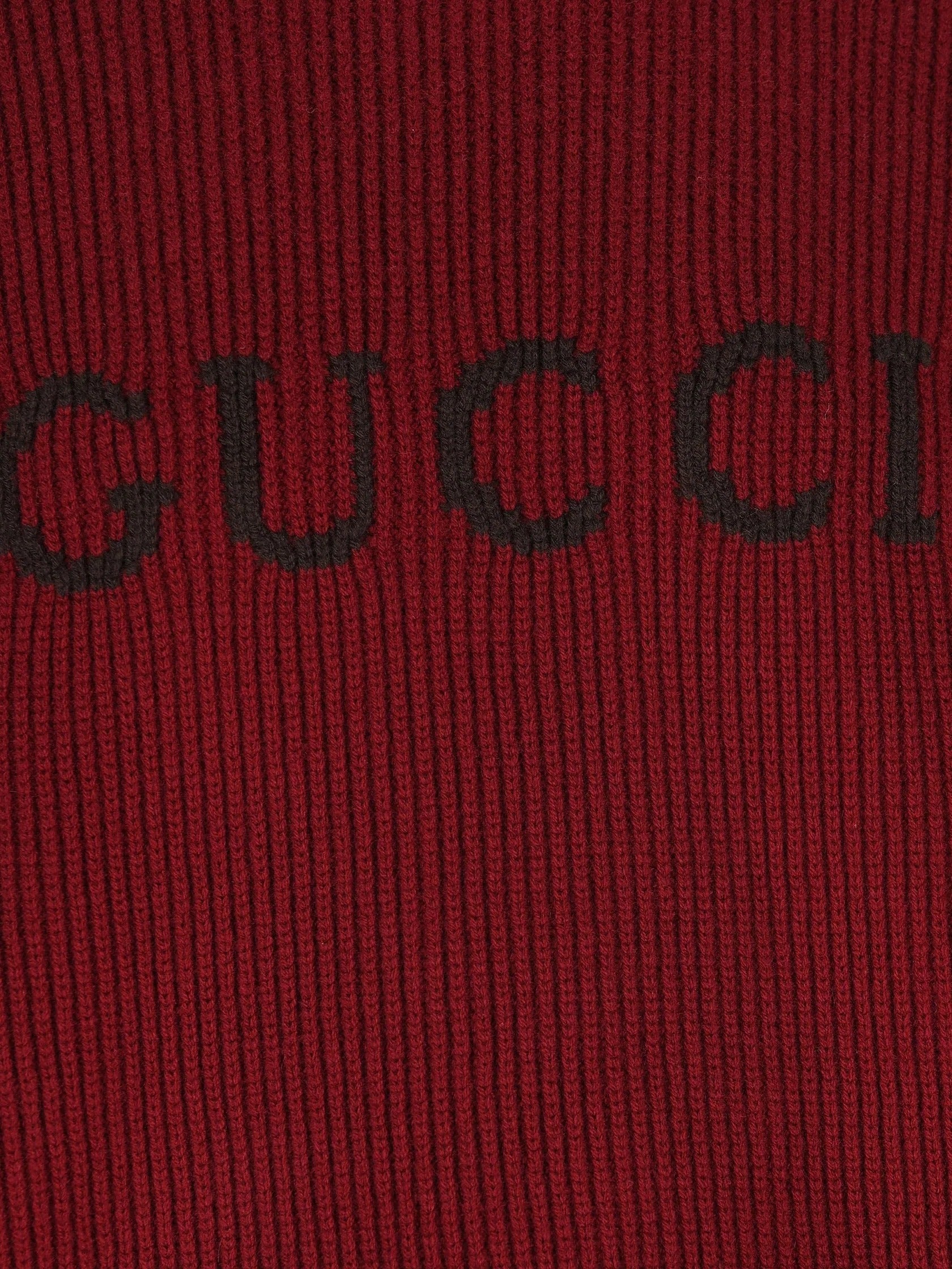 Gucci Cashmere And Wool Crewneck Sweater