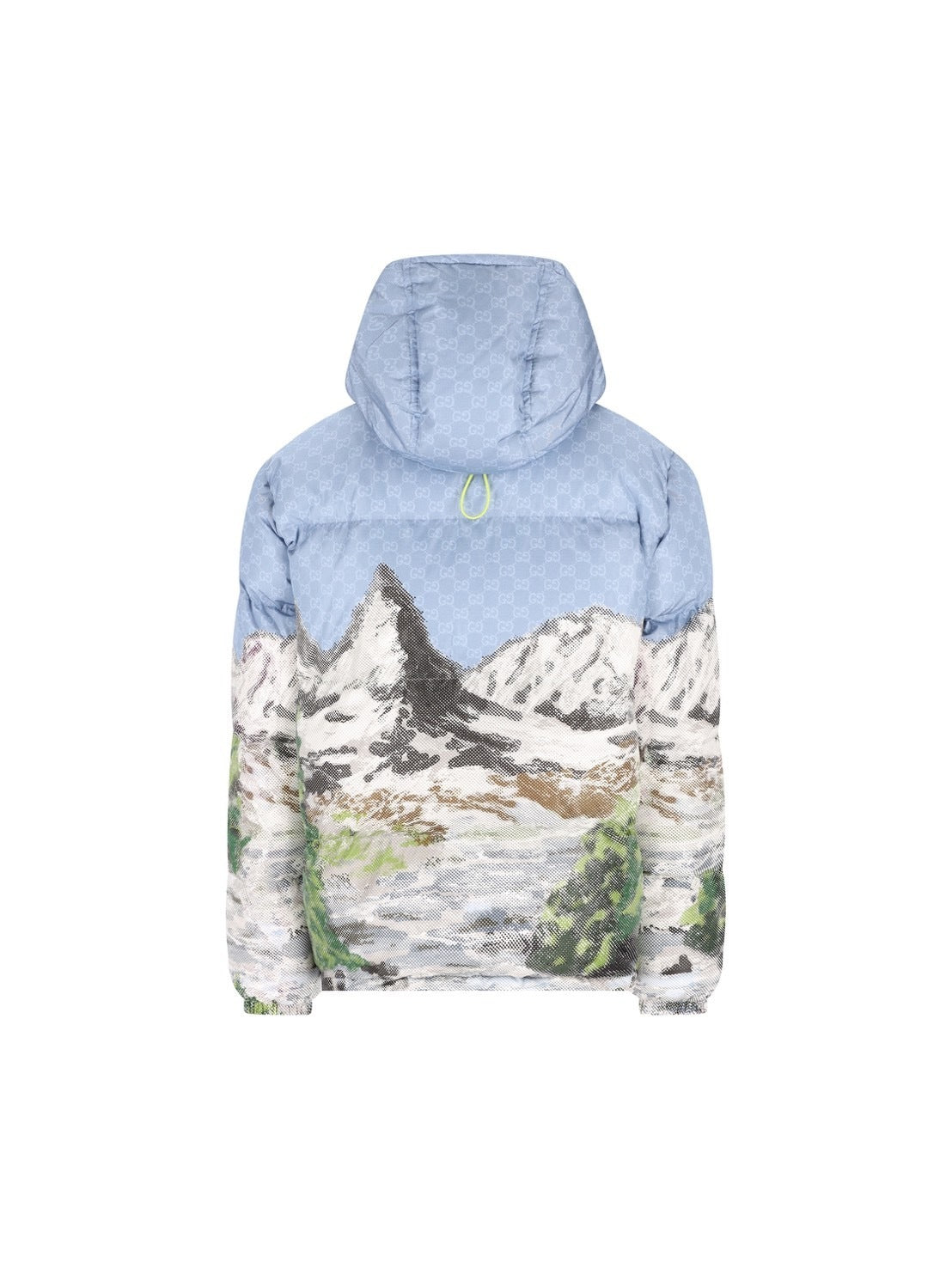 Gucci Printed Short Down Jacket