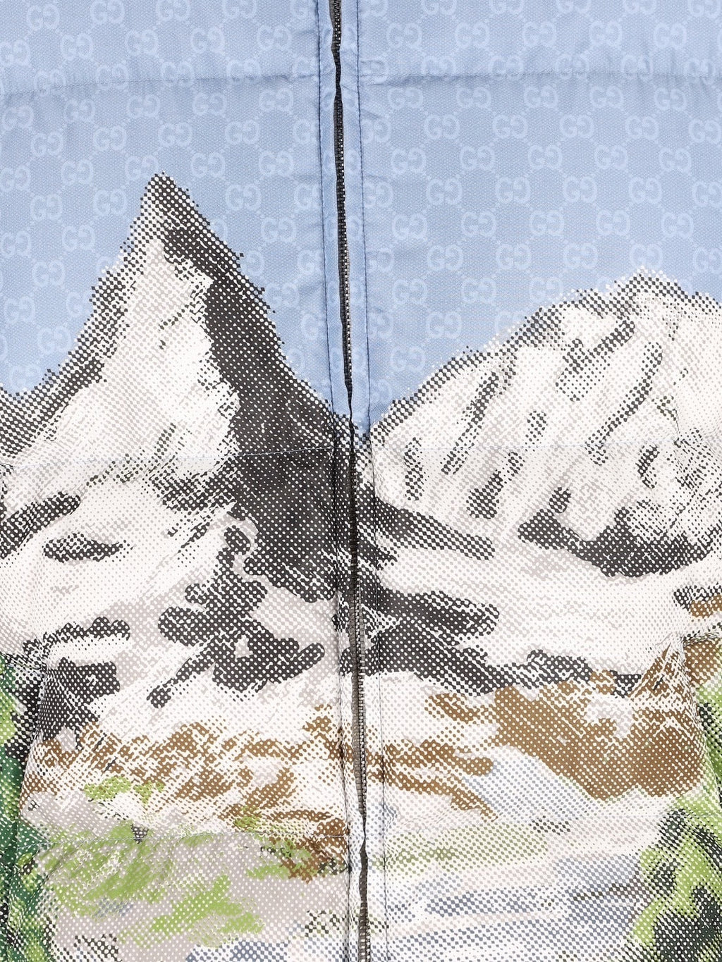 Gucci Printed Short Down Jacket