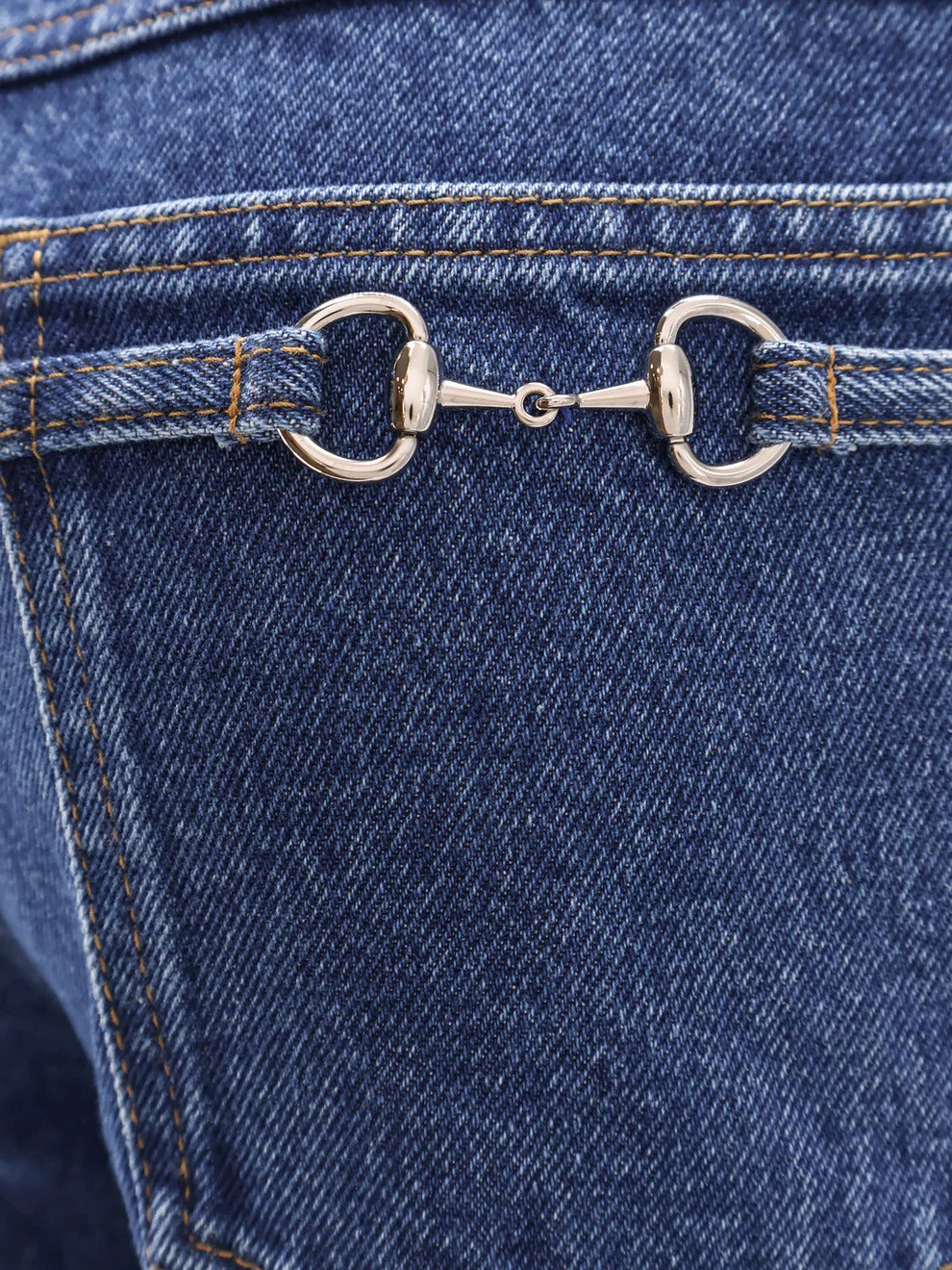 Gucci Jeans With Horsebit Details