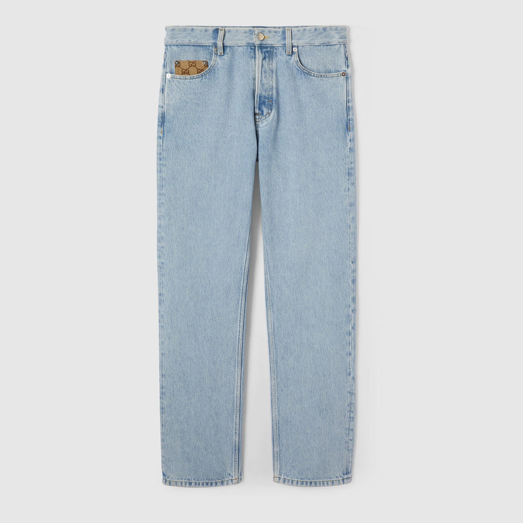 Gucci Jeans With Gg Details