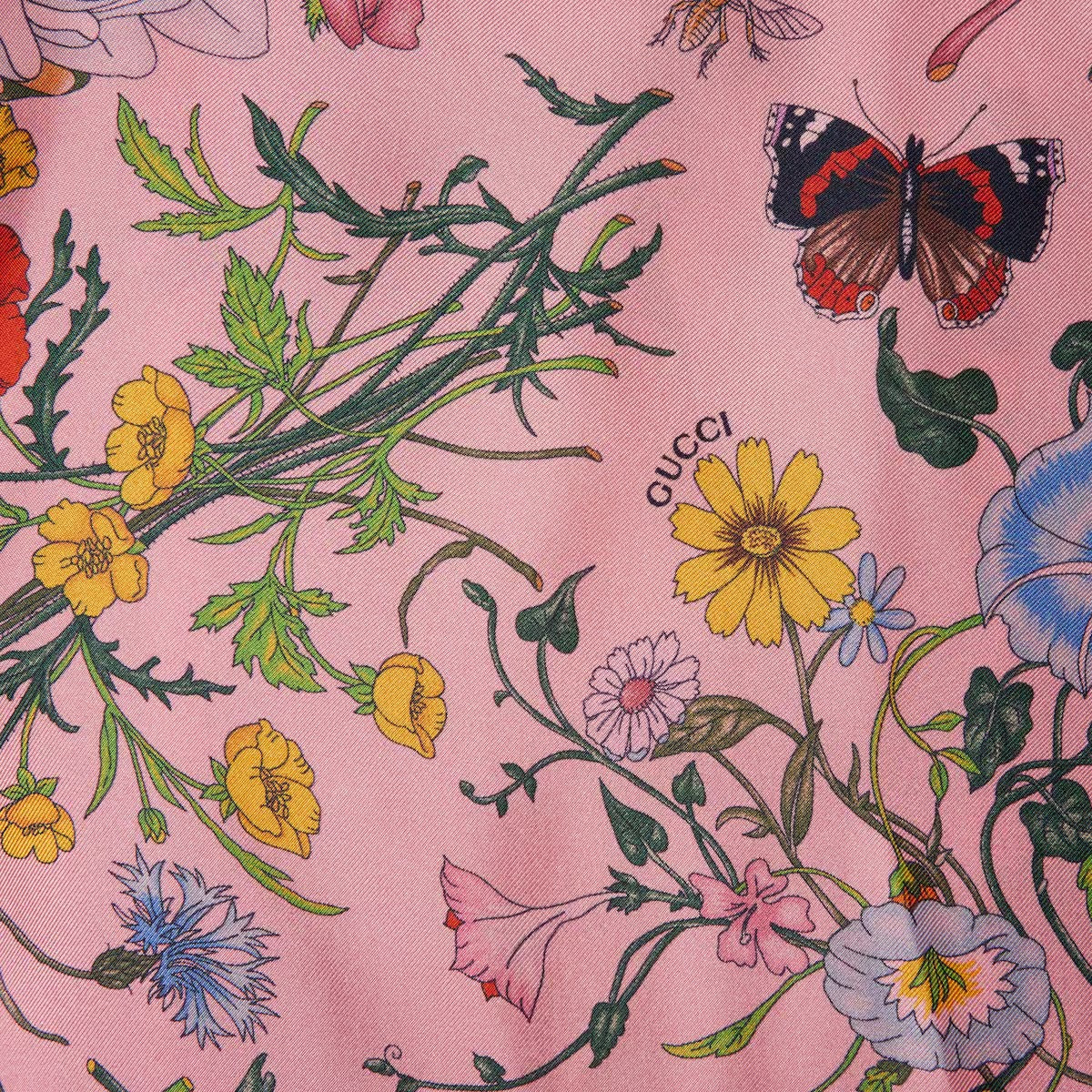 Gucci Silk Twill Shirt Dress