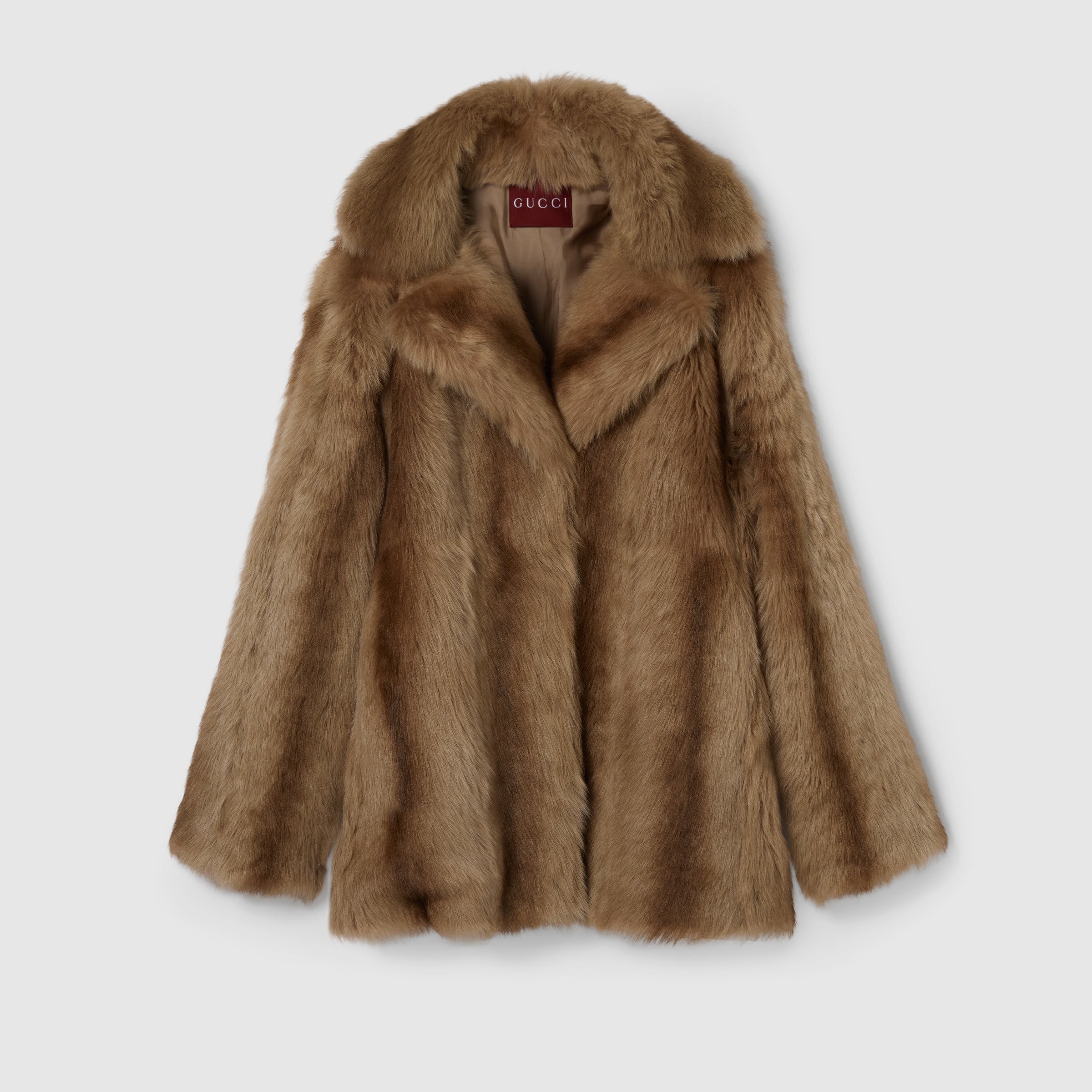 Gucci Degradé Shearling Coat