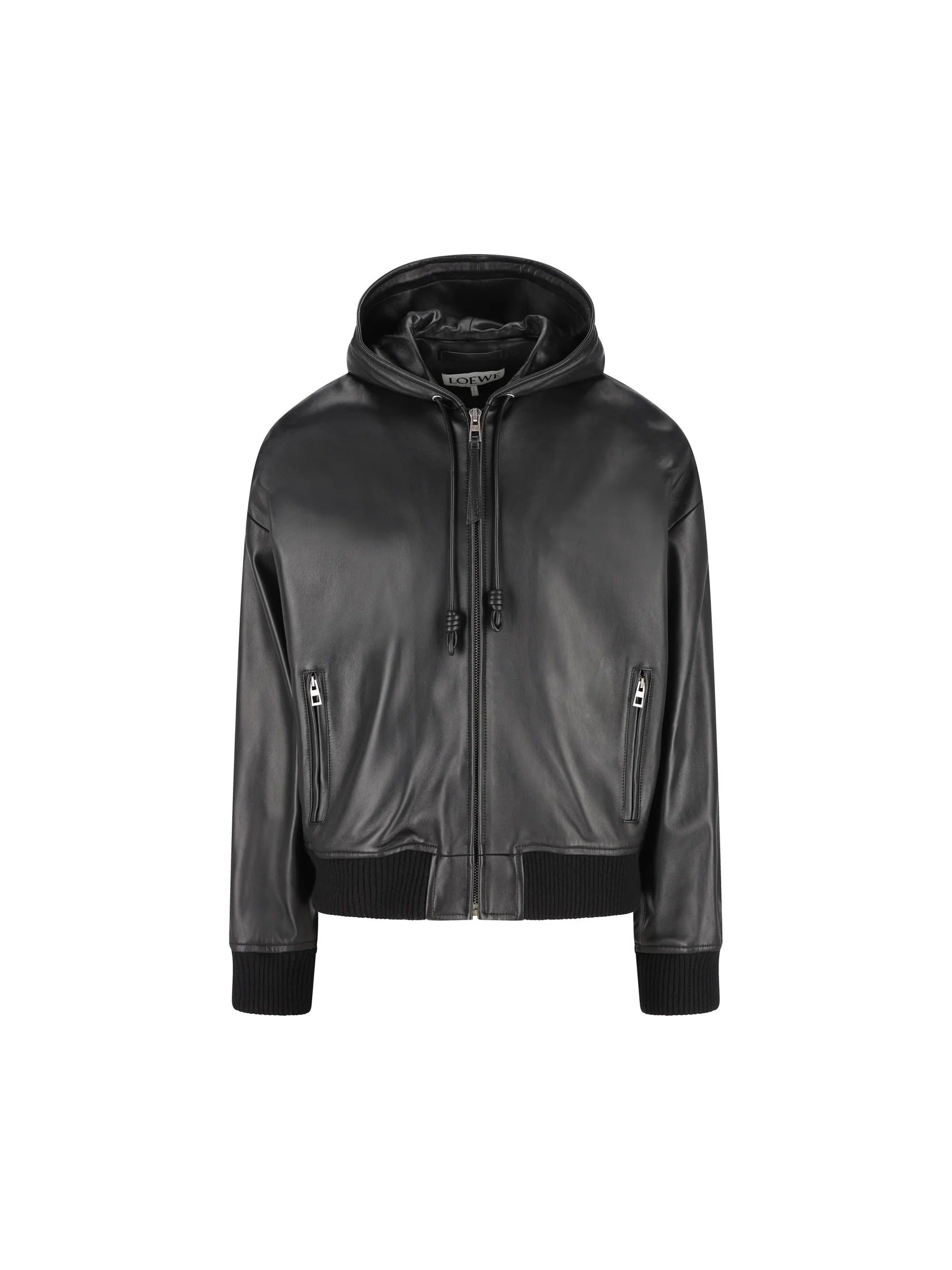 Loewe Leather Hood Jacket