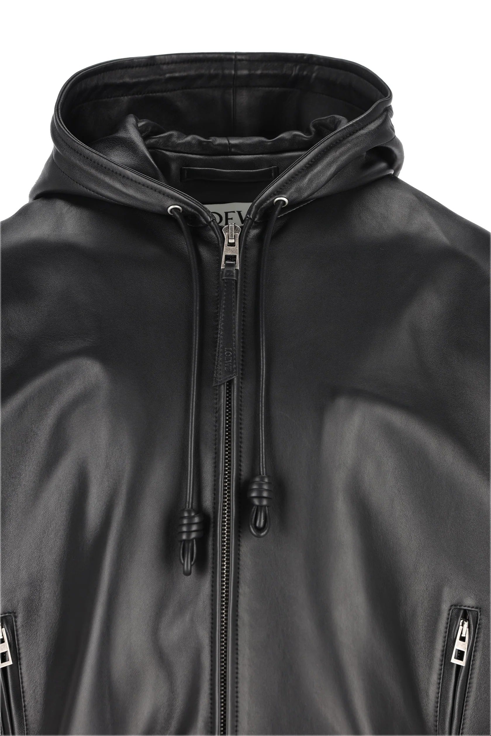 Loewe Leather Hood Jacket