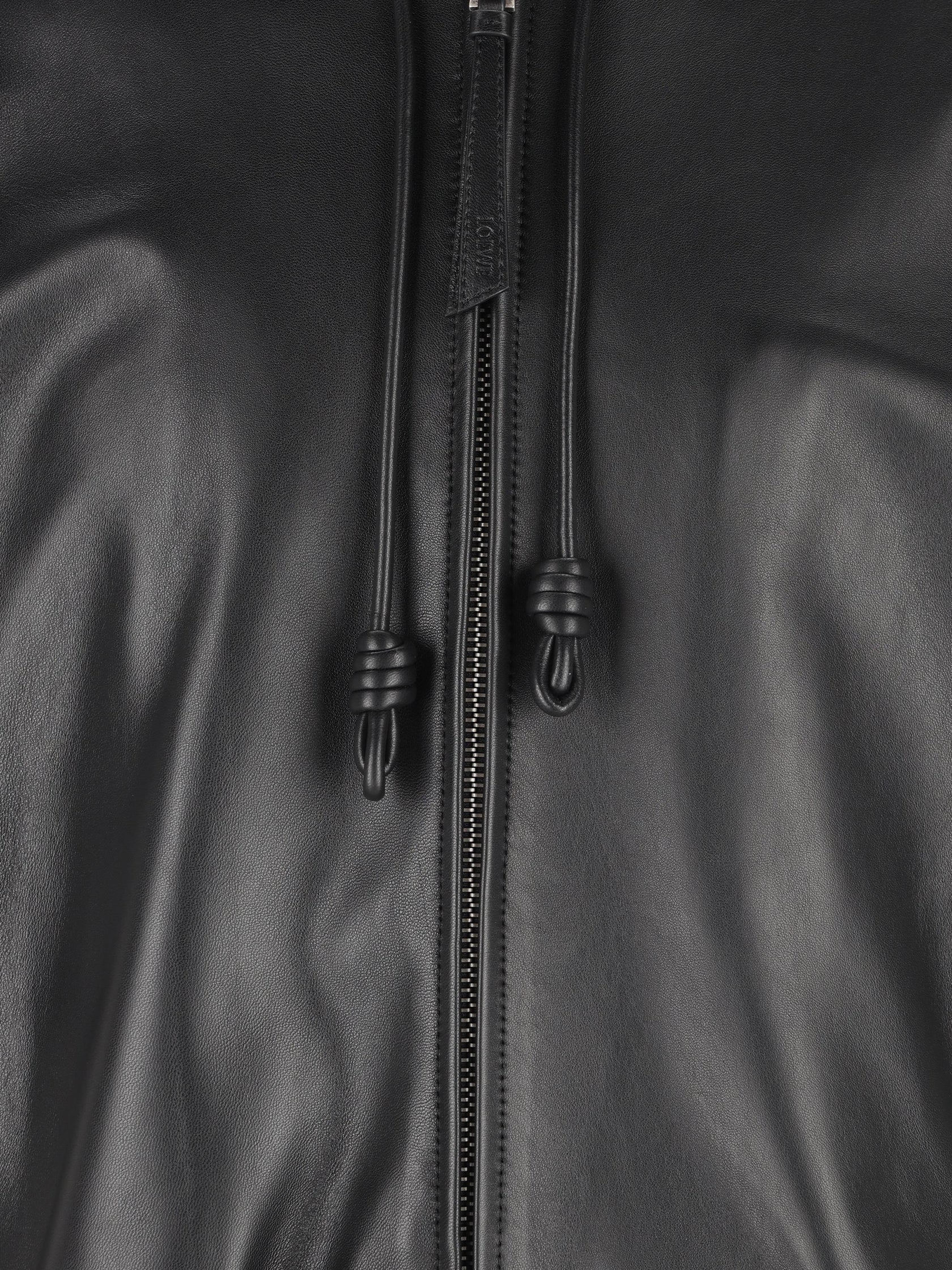 Loewe Leather Hood Jacket