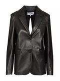Loewe Tailored Leather Jacket With Back Opening