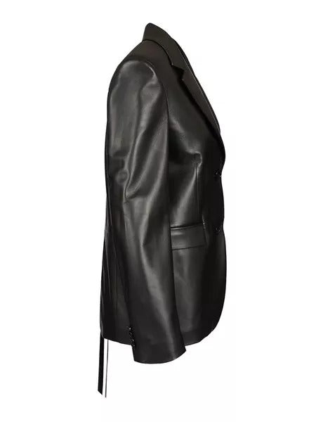 Loewe Tailored Leather Jacket With Back Opening