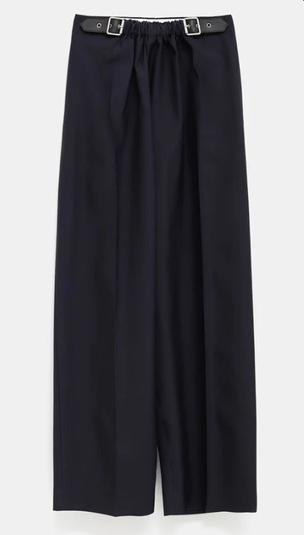 Loewe Belted Pants In Wool