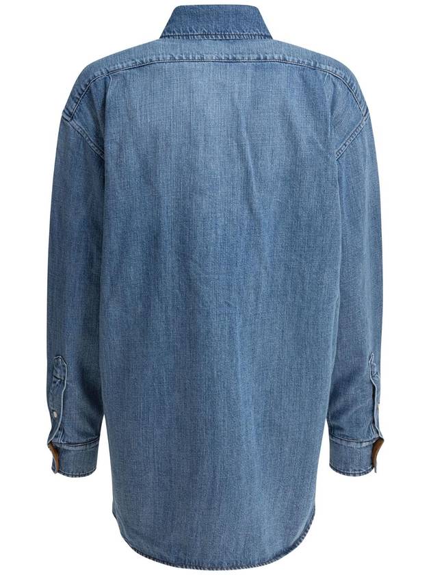 Miu Miu Cotton Shirt With Logo
