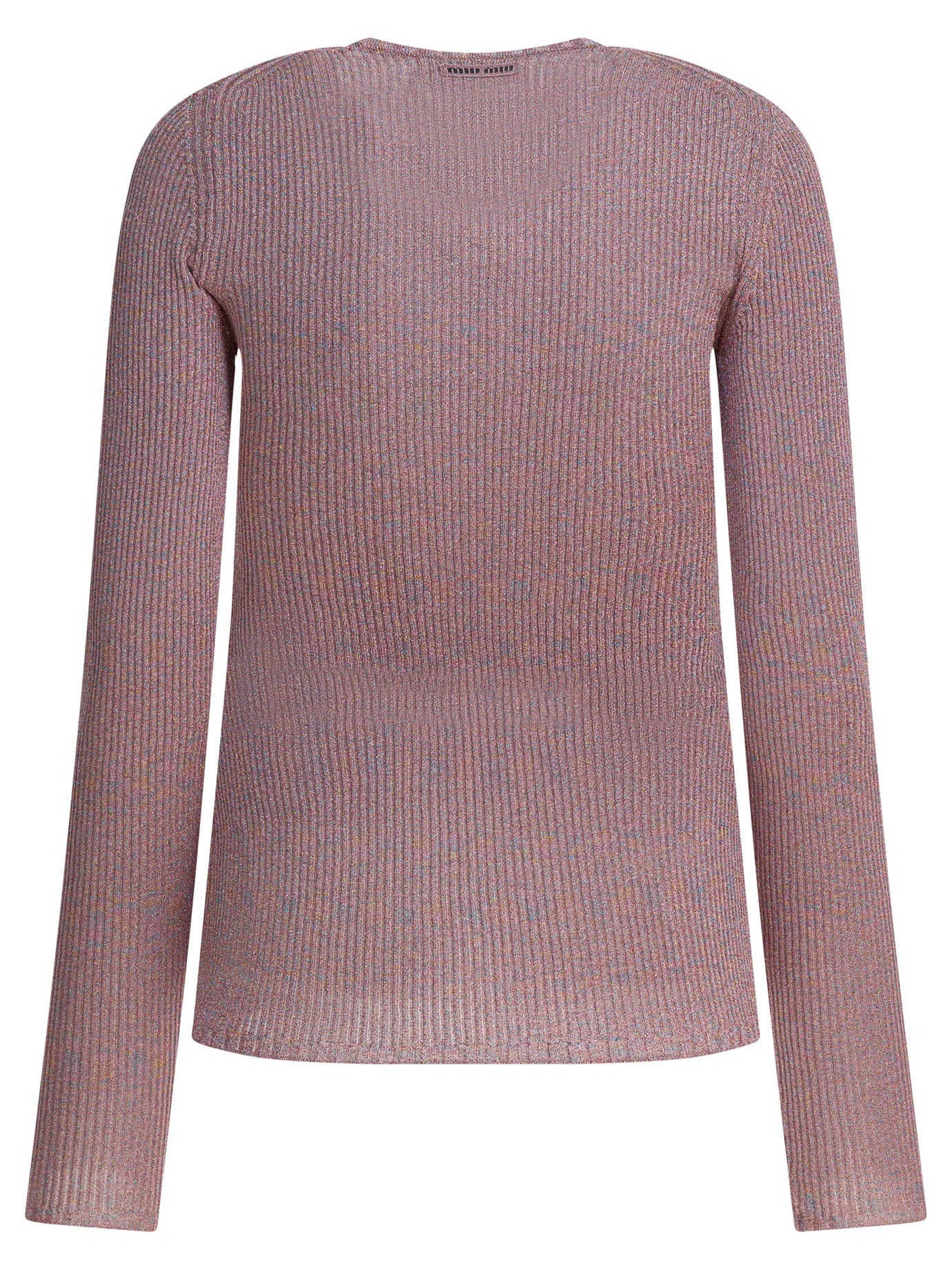 Miu Miu V-neck Shirt In Viscose