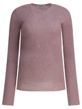 Miu Miu V-neck Shirt In Viscose