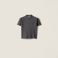 Miu Miu Cashmere Shirt With Logo