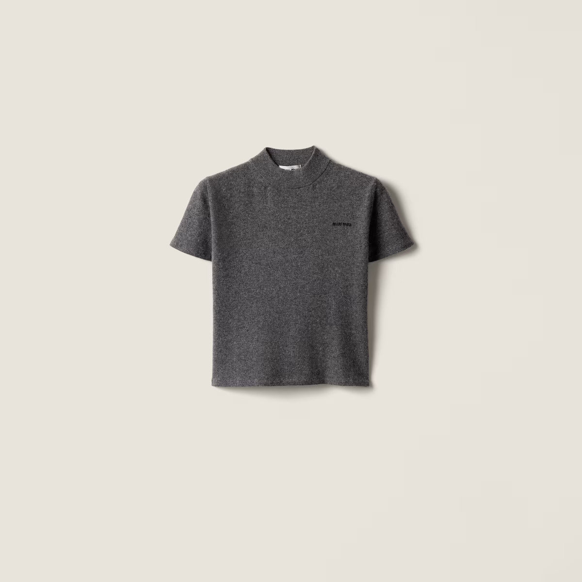 Miu Miu Cashmere Shirt With Logo