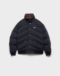 Prada Down Jacket In Cotton And Silk