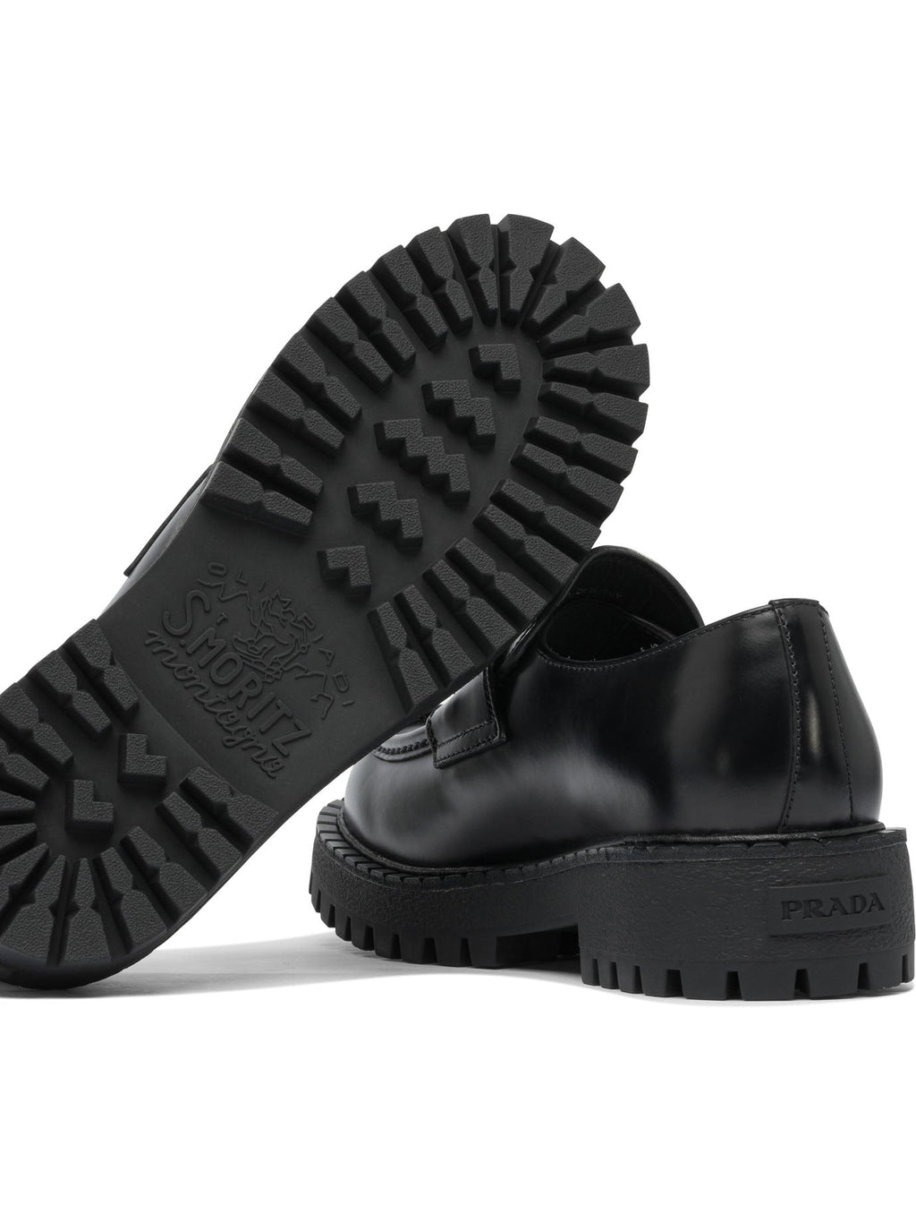Prada Leather Loafers