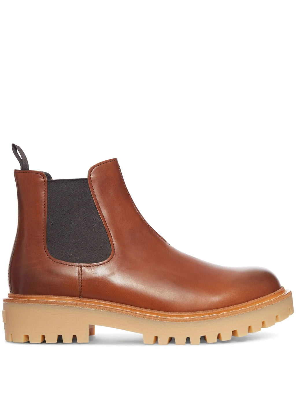 Prada Chelsea Ankle Boots In Leather