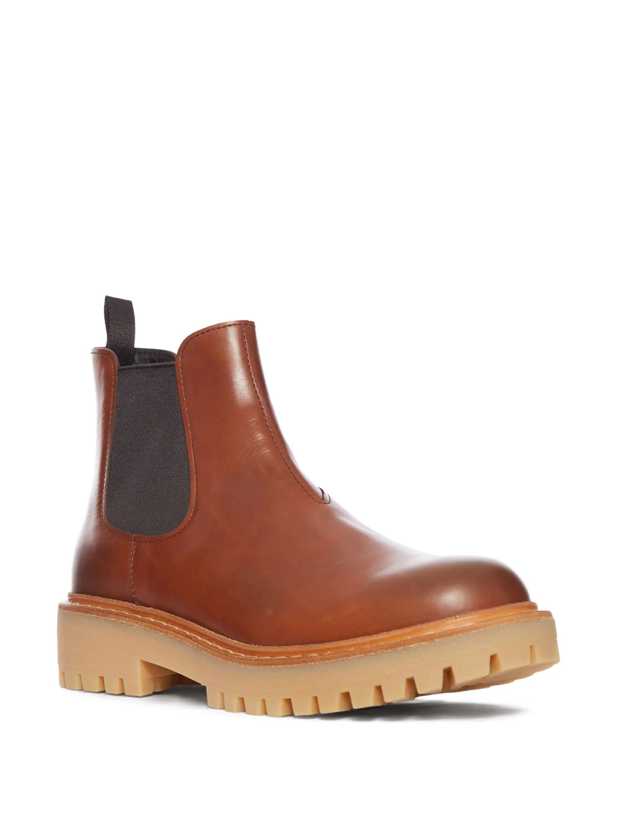 Prada Chelsea Ankle Boots In Leather