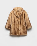 Prada Shearling Caban Jacket