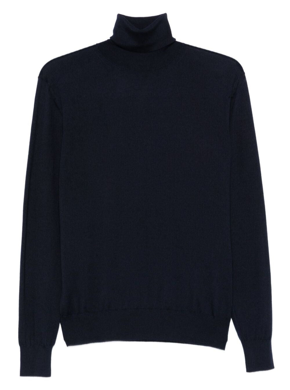 Saint Laurent Wool And Cashmere Turtle Knitwear