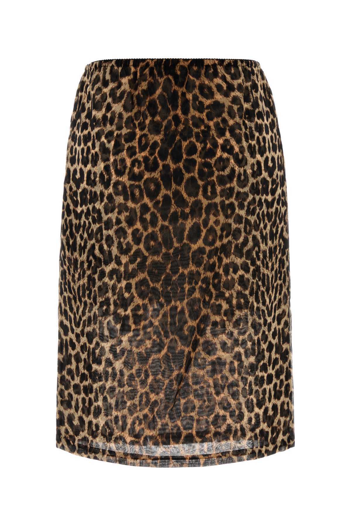Saint Laurent Printed Silk Shirt